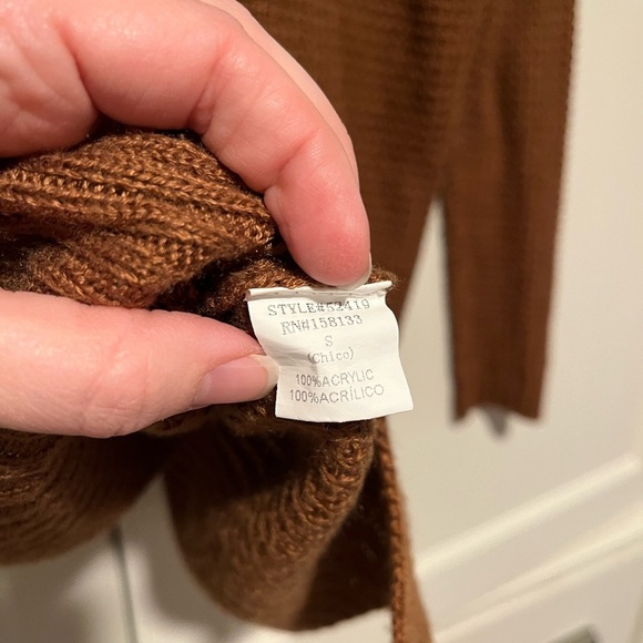 Staccato Open Knit Tunic Sweater - Picture 4 of 4